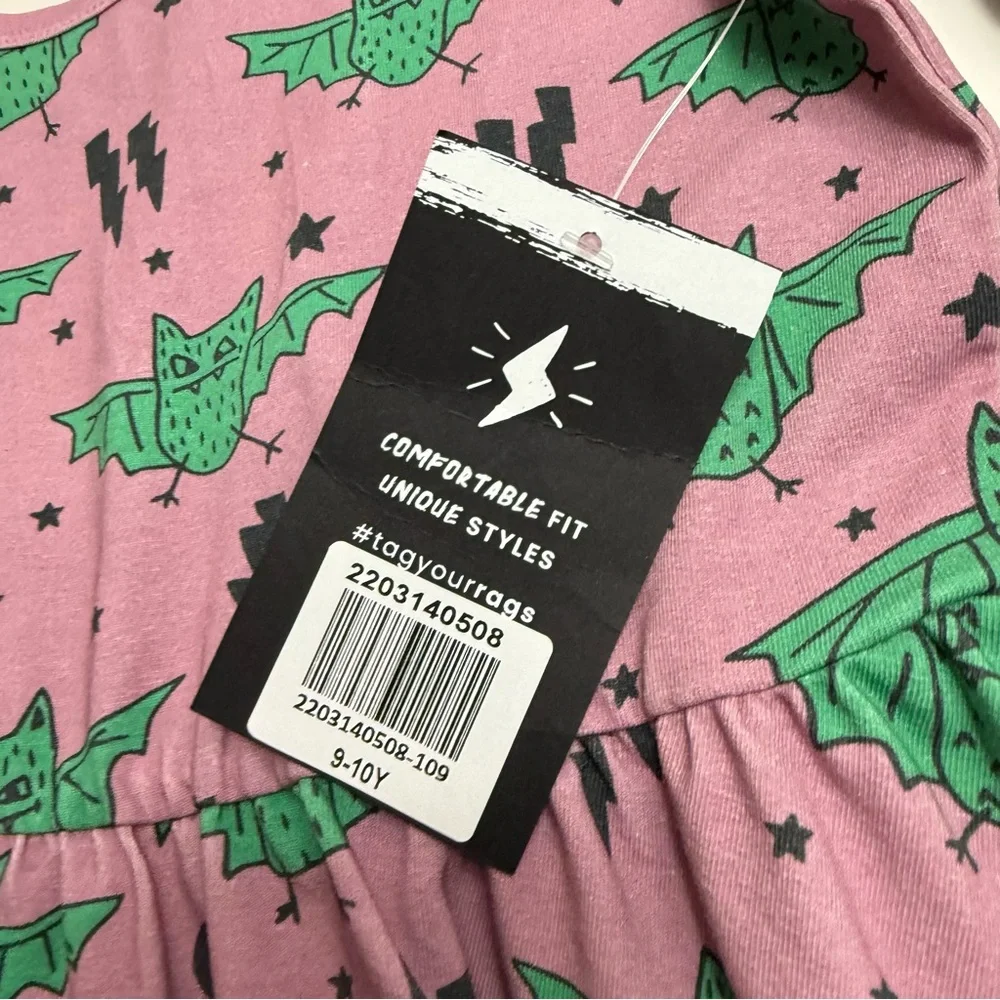 New! Rags 9/10 bats dress